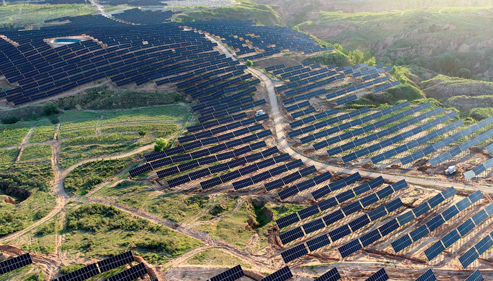 蒙西采煤沉陷区300万千光伏基地项目