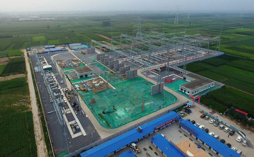 景泰上沙沃330千伏汇集站项目